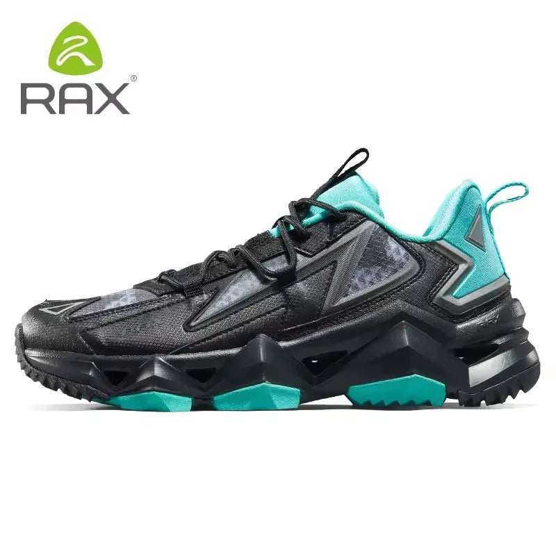RAX Winter Men's and Women's Hiking Shoes Snow Boots Waterproof Leather Sports Shoes Super Warm Men's Outdoor Work Boots