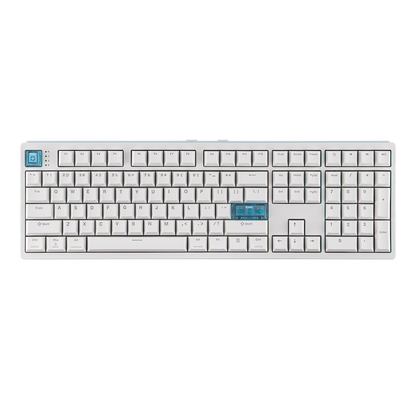 EPOMAKER HE108 100 % ANSI US QWERTY -asettelulla varustettu langallinen/BT/2,4 GHz langaton Hall-efektipohjainen mekaaninen näppäimistö, jossa on SOCD/DKS- ja Rapid Trigger -ominaisuudet