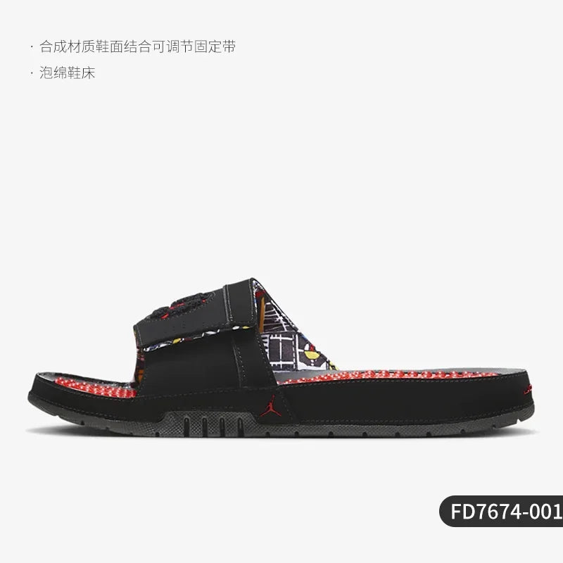Nike Genuine Jordan Нови мъжки сандали с мека подплата FD7674-001