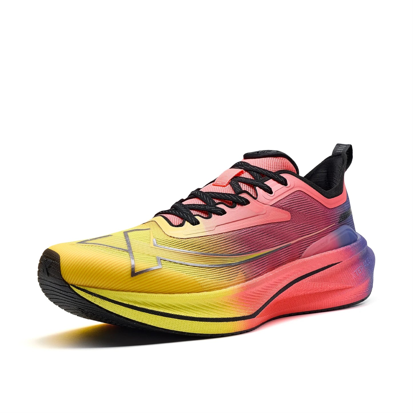 Xtep 2000KM 2.0 Running Shoes for Men, Summer Professional TPU Shock Absorption Sneakers (Suggest Half Size Down) 876219110043