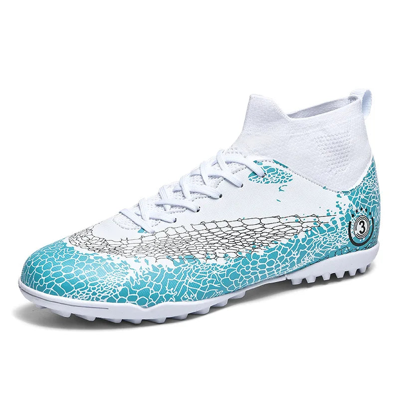 Chaussures de football professionnelles pour hommes et enfants, baskets de football, chaussures d'entraînement de futsal pour garçons, taille 35-45