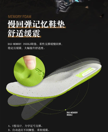 RAX Winter Hiking Boots Men Waterproof Breathable Outdoor Sports Sneakers Trekking Boots Mountain Trekking Shoes Big Size