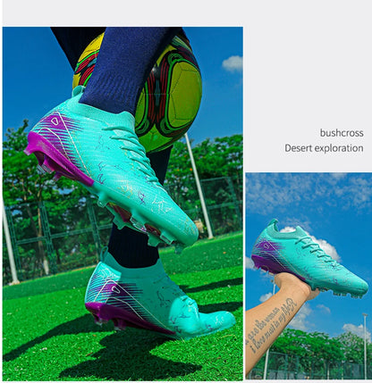Nieuwe voetbalschoenen voor heren, FG Soccer Shoes voor training, groothandel, topkwaliteit noppenschoenen, antislip, dropshipping, uniseks volwassenen