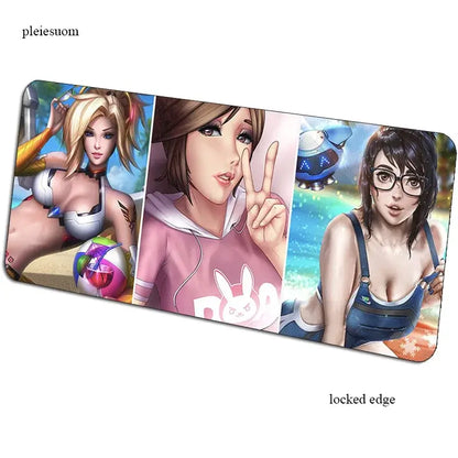 overwatch padmouse HD print gaming mousepad game 900x400x3mm mouse pad gamer computer desk cheapest mat notbook mousemat pc