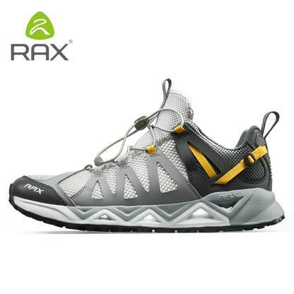 Rax Men's Aqua Upstreams Quick-drying Breathable Fishing Shoes Women Hole PU Insole Anti-slip Water Shoes Hiking