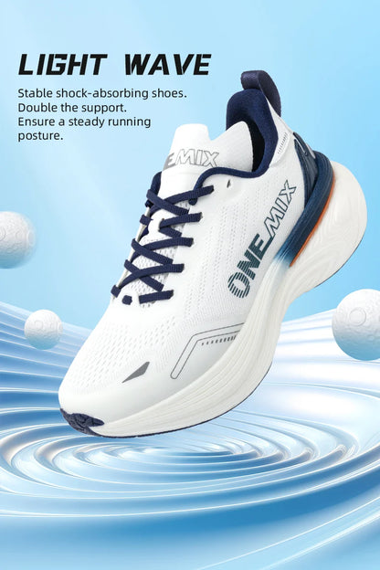 ONEMIX new jogging running shoes for women and men, light sneakers, road shoes, wear-resistant fashion sports shoes for fitness