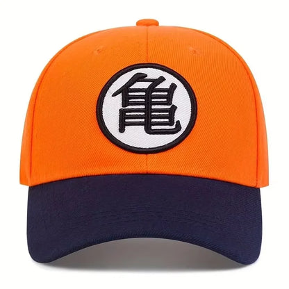 Dragon Ball Son Goku uniszex Gui Wu hímzéses baseball sapka tavaszi és őszi szabadtéri állítható alkalmi sapka napvédő sapka