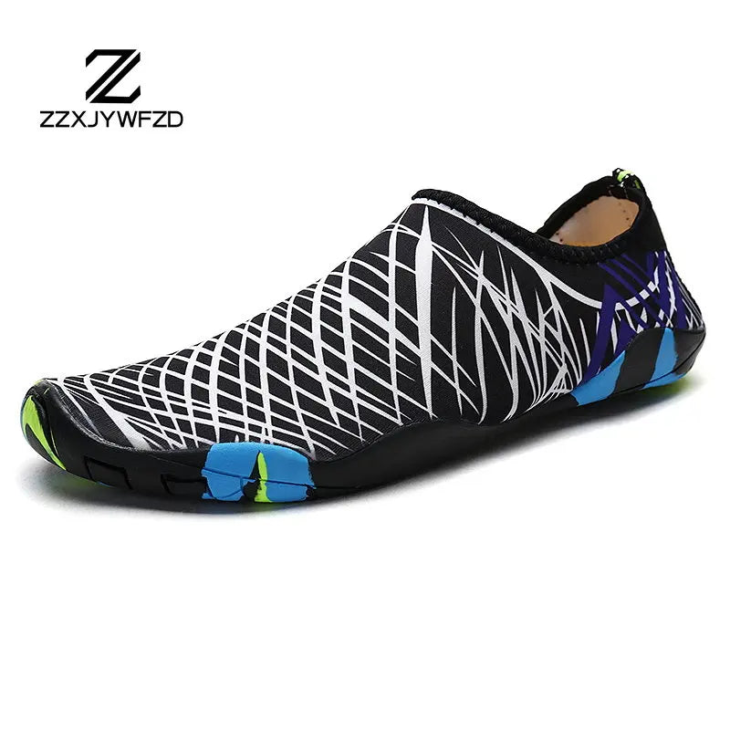 2023Yoga Sports Water Sneakers Unisex Swimming Aqua Seaside Barefoot Slippers Surf Upstream Light Quick-Drying Beach Water Shoes