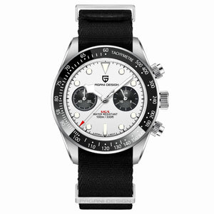 PAGANI DESIGN New Panda Men's Watches Top Luxury Quartz Wristwatches Chronograph Watch Man 2026 Gift AR Sapphire Ceramic Bezel