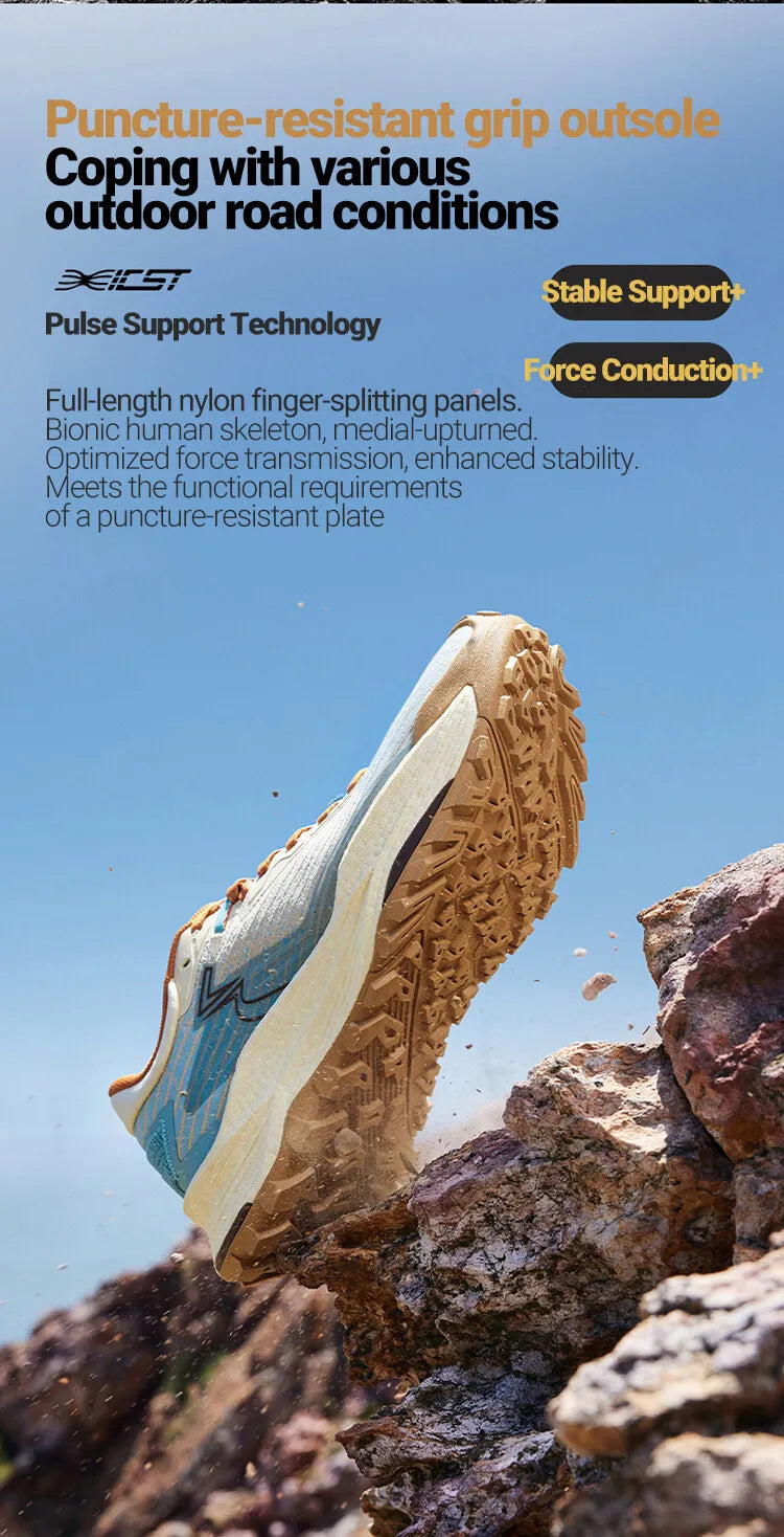 Scarpe da running 361 Degrees WUXIA 2 leggere, traspiranti, ammortizzate, antiscivolo e morbide per outdoor ed escursionismo, sneakers versatili da uomo 672542201