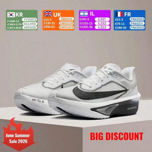Nike ZOOM FLY 6 Casual Comfort Classic -harjoituskengät – luistamattomat, kestävät ja pehmustetut juoksukengät FN8454-100