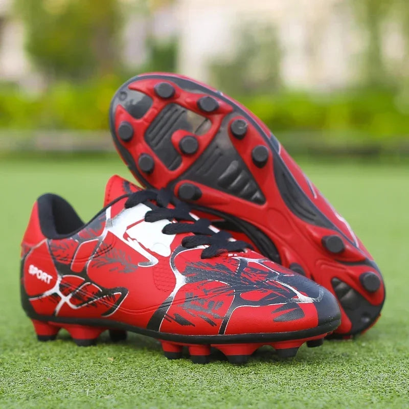 New Men's Soccer Shoes Kids Cleats Grass Adult Professional Football Boots Ultralight Non-Slip Boys Training Shoes