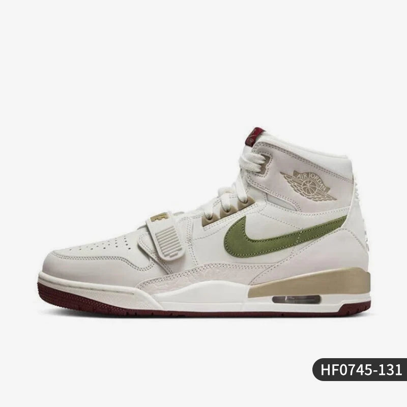 Nike:n aidot Air Jordan -miesten korkeavartiset, kestävät vapaa-ajan kengät HF0745-131