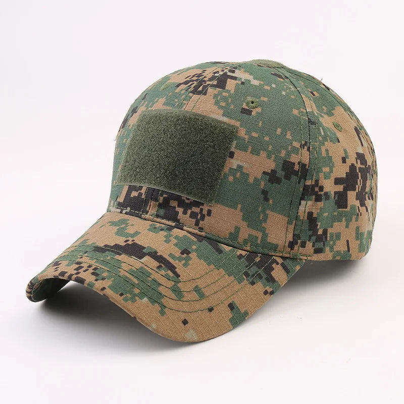 1pc Baseball Caps Camouflage Tactical Outdoor Soldier Combat Paintball Adjustable Hat Summer Snapback Sun Hats for Men Women