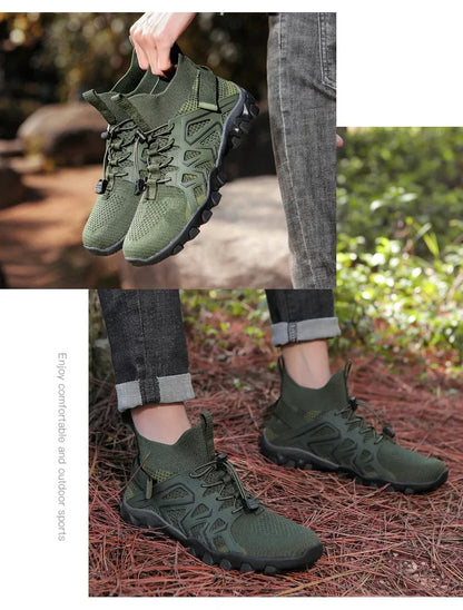 Unisex Breathable Quick-Drying Fishing Water Sport Shoes Summer Upstream Barefoot Aqua Boots Outdoor Non-Slip Women Beach Shoes