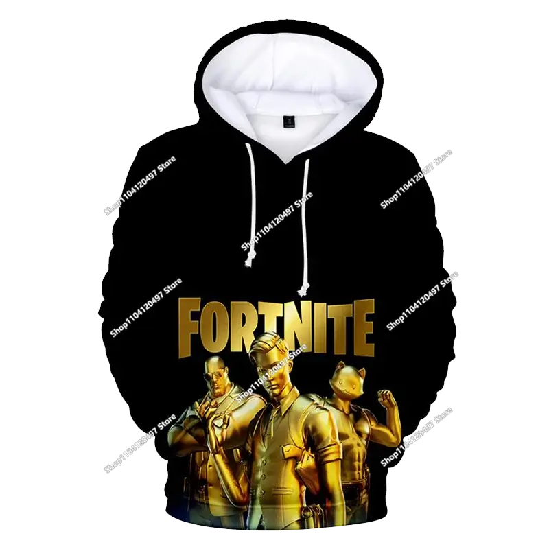 Boys and Girls Hoodies Fortnite Children's Pullover 3D Printed Hoodies Battle Royale Men's Hoodies Autumn Fashion Kids Clothing