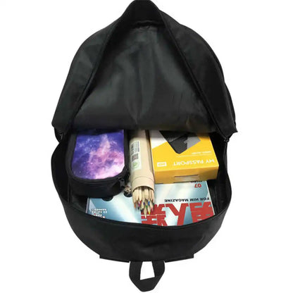 Kids School Backpack Cartoon Fort-nite Bags for Girls Boys Durable Lightweight Large Capacity Breathable