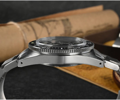 San Martin New 62mas 37mm Diver Men's Watch Classic Luxury Sapphire PT5000 SW200 Automatic Mechanical Watches Date 20Bar Luminous