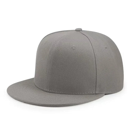 Big Bone Man Plus Size Baseball Caps Adult Flat Peak Hip Hop Fitted Hat Men Women Large hats Snapback Cap size 6 3/4 to 8