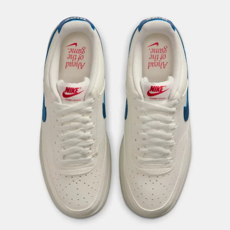 Autentiche sneakers Nike Court Vision Low da donna: minimaliste, versatili, da esterno, traspiranti e casual IM7799-133