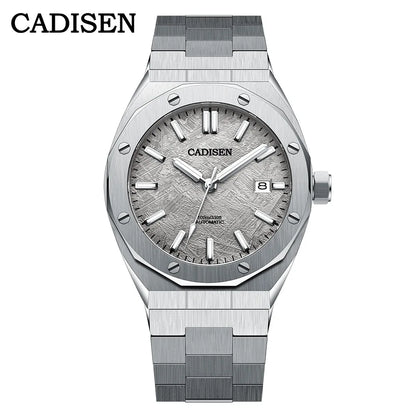 CADISEN Luxury Design 42MM Men's Watches Japan MIYOTA 8215 Sapphire Glass Mechanical Automatic Watch Men 100M Waterproof