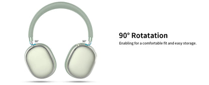 NC95 Hybrid Active Noise Cancelling Headphones Wireless Bluetooth 6.0 Over Ear Headphones with 65H Playtime, Hi-Res Audio, Knob Control