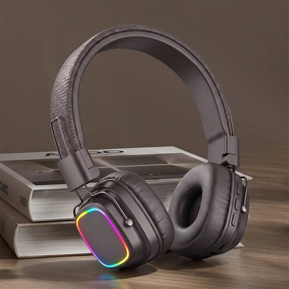 Choice BT1636 Casque sans fil rétro classique pliable, écouteurs circumauraux, casque stéréo HiFi, autonomie de 40 heures, prise en charge de la carte TF et du port AUX