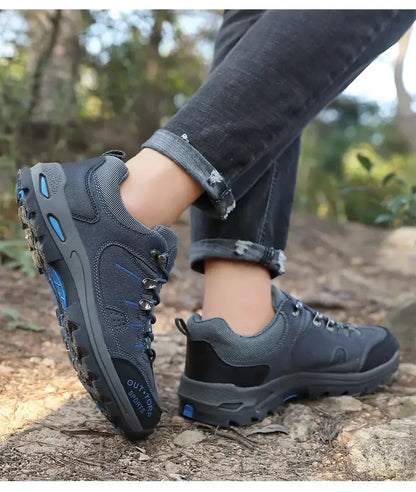 Retro Style Men Sports Shoes Autumn and Winter Short Boots Anti Slip Hiking Shoes Suitable for Ankle Boots Urban Commuting 2025