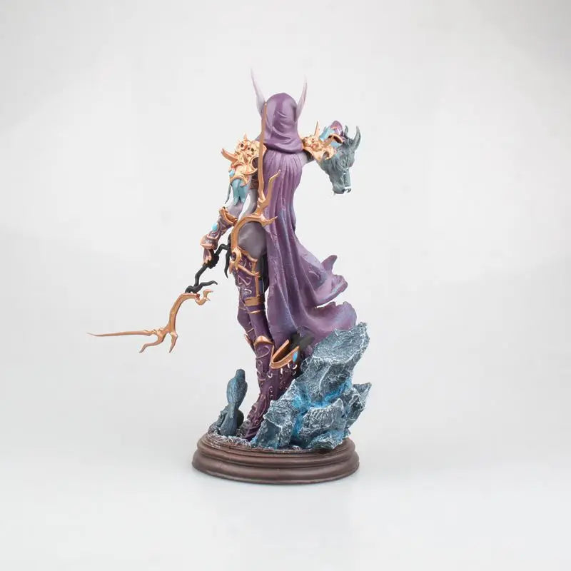 23cm World Of Warcraft Sylvanas Windrunner Action Figures Queen Of The Undead Pvc Model Doll Collection Ornaments Gift For Kids