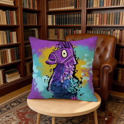 F-FORTNITE-ES Game cushion cover Home Office Birthday Anniversary Gifts Soft Skin Friendly Cushion Cover