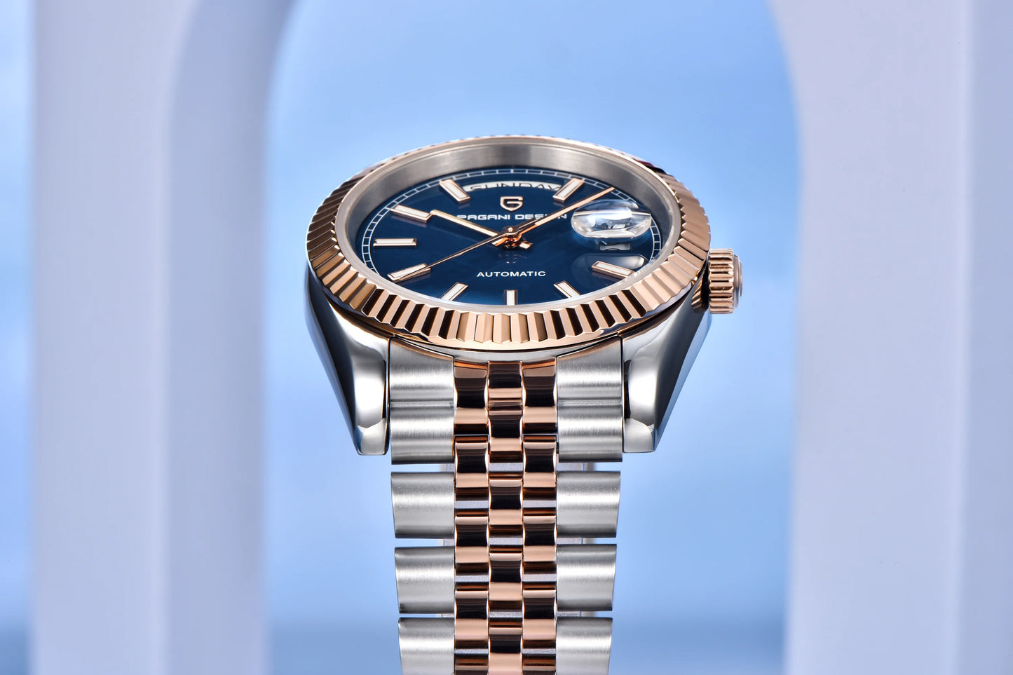 PAGANI DESIGN Men's Watches 2026 New Enamel Dial DD36 Automatic Watch Men Business Waterproof Mechanical Wristwatch for Men Gift