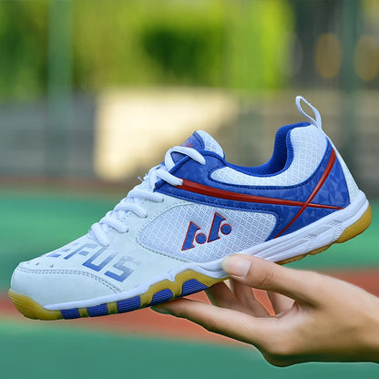 Men's Professional Volleyball Shoes Unisex Sports Breathable Damping Shoes Women’s Mesh Wear-Resistant Sneakers Size 36-45
