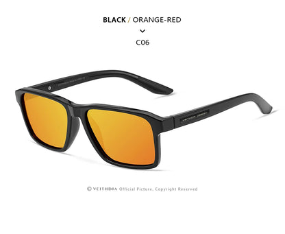 VEITHDIA Polarized UV400 Sunglasses Fashion Photochromic Gradient Mirror Lens Sports Driving Eyeglasses for Men And Women X7919