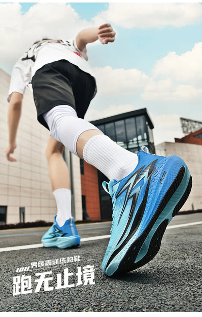 Specialty Marathon Running Shoes for Men Sports Breathable Lightweight Carbon Plate Women's Comfortable Athletic Non-Slip Sneakers