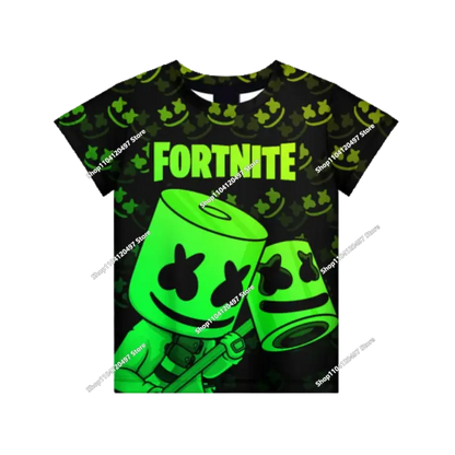 Children's Clothing Autumn Pullover T-shirt Hoodie New Fortnite Kids' Casual Wear Comfortable Streetwear