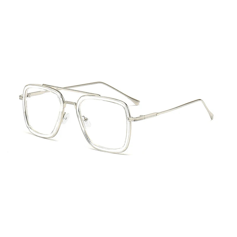 Ochelari de soare pătrați pentru bărbați, ochelari de soare metalici în stil steampunk pentru femei, ochelari de soare la modă pentru activități în aer liber, accesoriu unisex