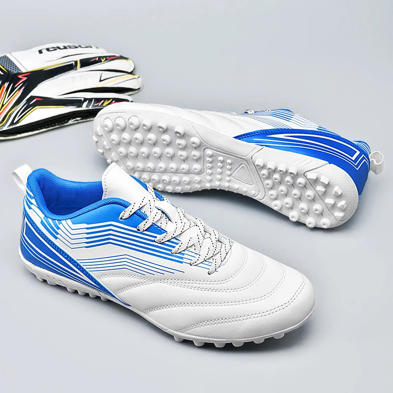 Chaussures de Football pour hommes, bottes de Football professionnelles, Futsal, vente en gros, confortables, TF, chaussures d'extérieur antidérapantes de haute qualité