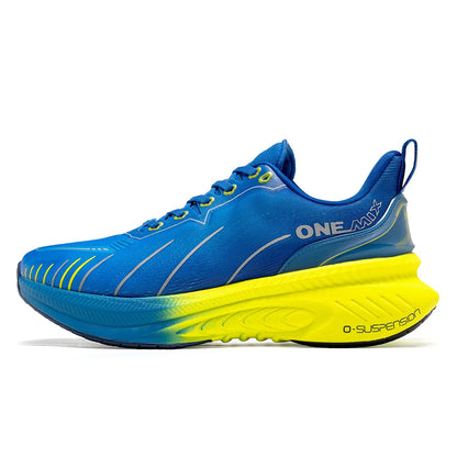 ONEMIX Nové běžecké boty s vrchním polstrováním pro muže – sportovní tréninkové boty pro outdoorové aktivity – protiskluzové a odolné tenisky pro muže