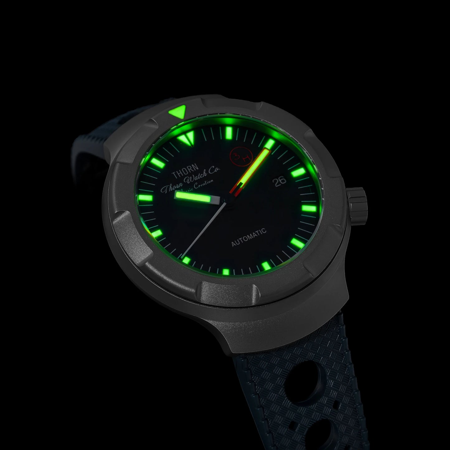 THORN T011 Men Titanium Watch PT5000 Automatic Movement Mechanical Tribute Vintage Watches Sapphire Luminous 10Bar Waterproof