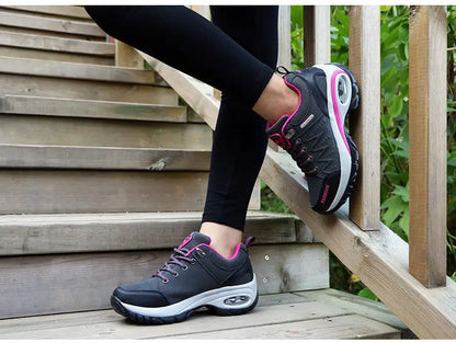 Women’s Sports Shoes Platform Sneakers Fashion Outdoor Hiking Non-Slip Casual Low-Top Running Shoes Women’s Footwear