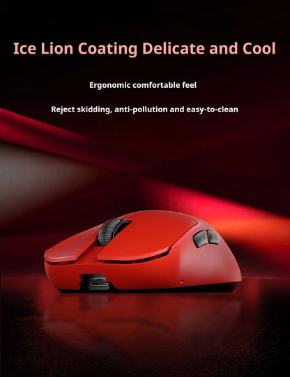 FGG Madlions Mad G Pro Max Ultra-lightweight Wireless Mouse Original 8K HZ Dual-Mode Low Latency PAW3395 Gamer Accessories Gifts