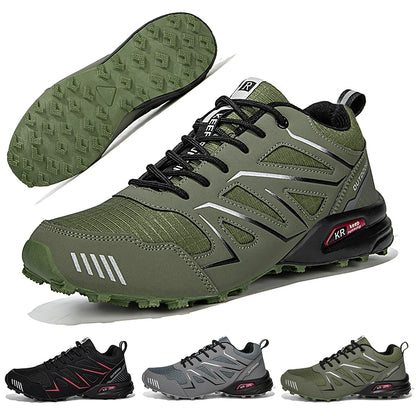 Men's Waterproof Hiking Shoes Non-Slip Hunting Boots Outdoor Tactical Training Sports Shoes Men Walking Hiking Travel Shoes