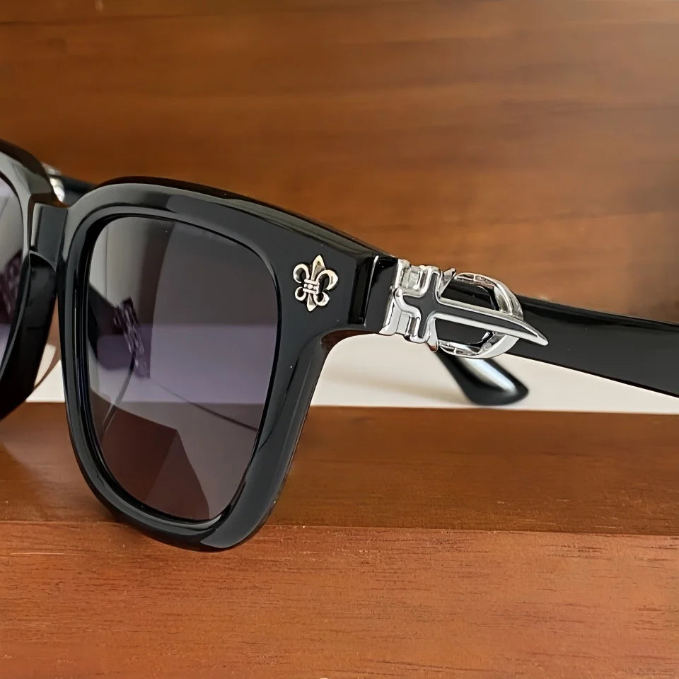 Męskie modne, spersonalizowane okulary przeciwsłoneczne z acetatu – markowy projekt w stylu retro, luksusowe, z filtrem UV400 – damskie okulary przeciwsłoneczne do aktywności na świeżym powietrzu