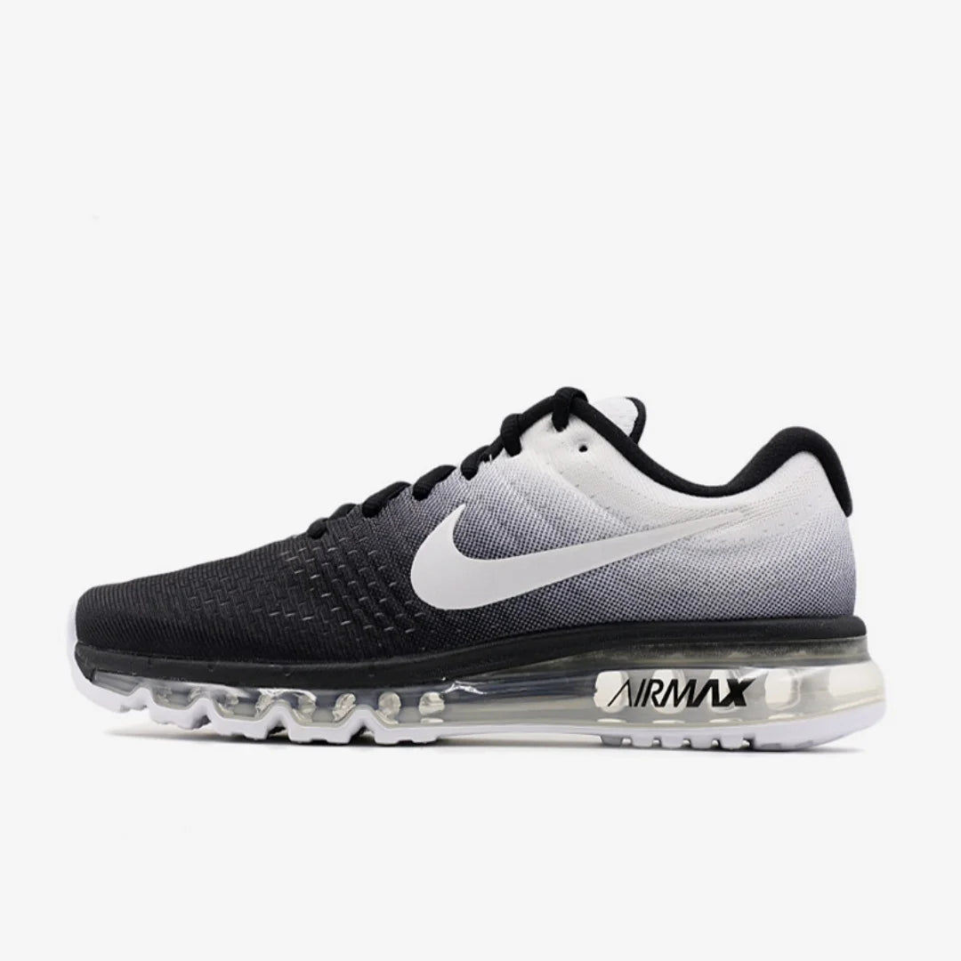 Nové lehké a odolné volnočasové boty Nike z řady Air Max s celoplošným vzduchovým polstrováním, které zajišťují pohodlí a tlumí nárazy 849559-010