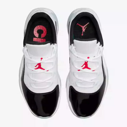 Jordan Air Jordan 11 Retro Low Bred, mukava ja monipuolinen koripallokenkä FV5121-006