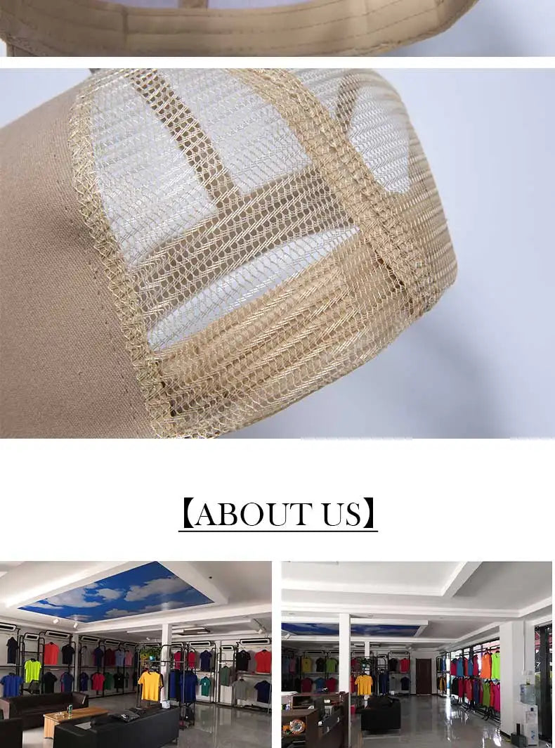 Wholesale Hat Baseball Caps Men's  Casual Caps Women's Mesh Hats Unisex Hats Custom Logo Hat Embroidered Hats