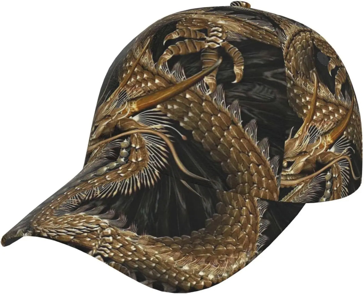 Dragon Snapback-pet Herenbaseballpetten Herenzonnepet Verstelbare coole truckerpet voor dames en heren