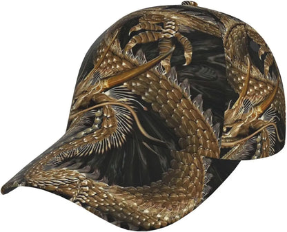 Dragon Snapback-pet Herenbaseballpetten Herenzonnepet Verstelbare coole truckerpet voor dames en heren