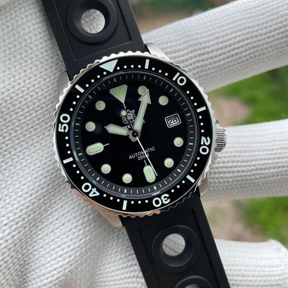 STEELDIVE SD1973 Men's Dive Watch NH35 Automatic Mechanical Men's Watch Luminous Ceramic Bezel Diver Watch Men Watches Sapphire