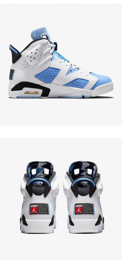 Aito Nike Air Jordan 6 -miesten korkeavartiset koripallokengät CT8529-410
